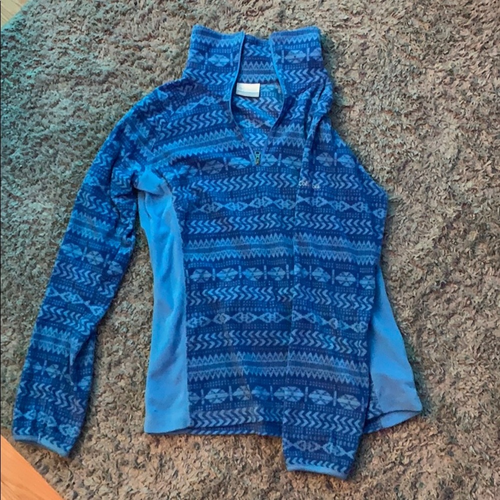 Columbia quarter-zip fleece